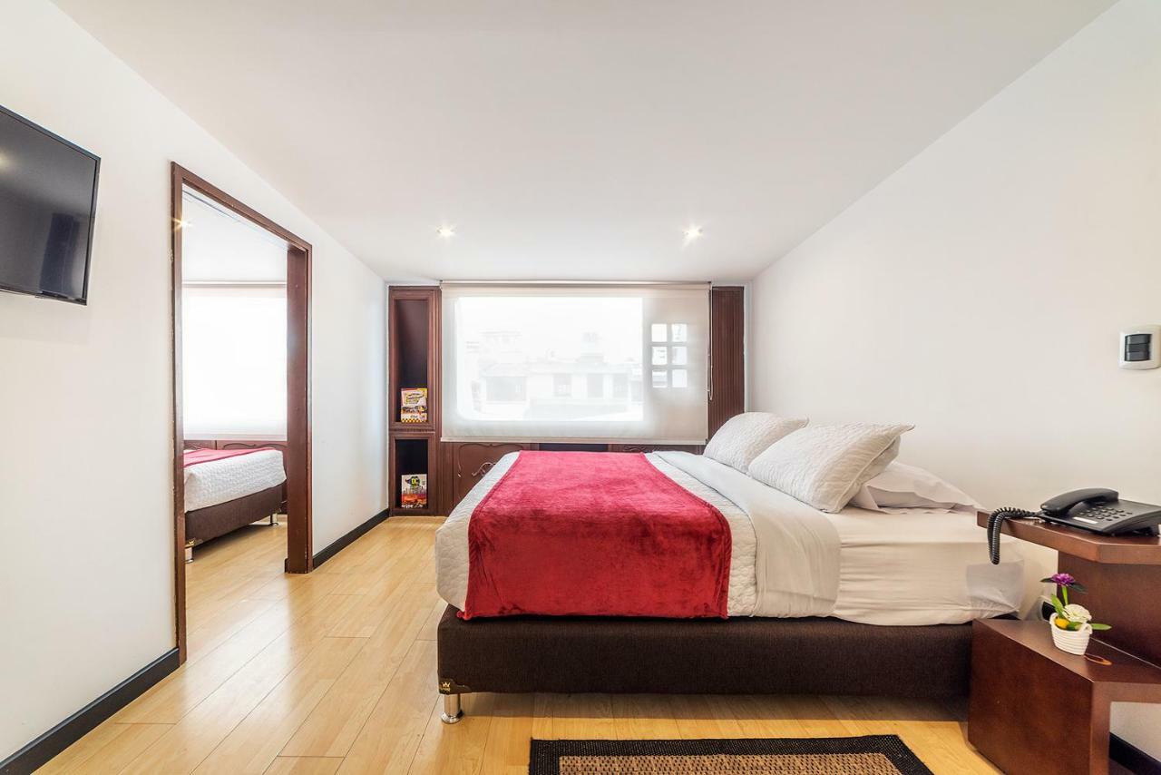 Hotel San Angel Corferias Богота Екстер'єр фото